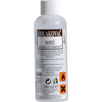 Odlakovač nehtů Chopa odlakovač nehtů bezacetonový