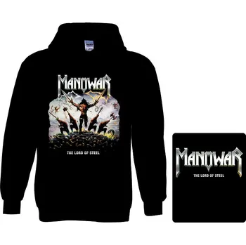 Pánská mikina mikina s kapucí Manowar - The Lord Of Steel II