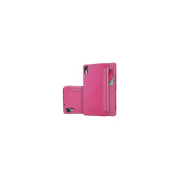 Pouzdro na mobilní telefon Nillkin Sparkle S-View Pouzdro PINK pro Lenovo Z90 Vibe Shot