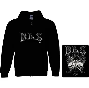 Pánská mikina mikina s kapucí a zipem Black Label Society - SDMF