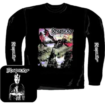 Pánské tričko triko s dlouhým rukávem Rhapsody - Symphony of Enchanted Lands II