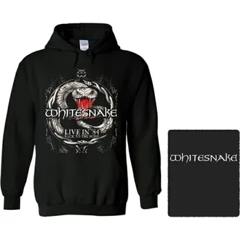 Pánská mikina mikina s kapucí Whitesnake - Live 84