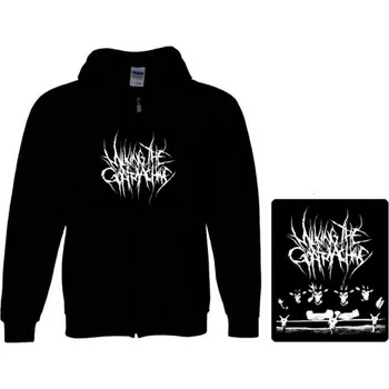 Pánská mikina mikina s kapucí a zipem Milking The Goatmachine