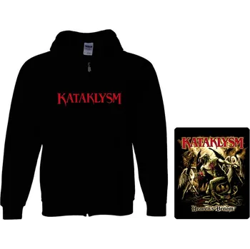 Pánská mikina mikina s kapucí a zipem Kataklysm - Heaven's Venom