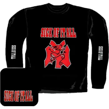 Pánské tričko triko s dlouhým rukávem Sick Of It All - NYHC