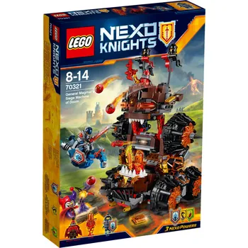 Stavebnice LEGO LEGO Nexo Knights 70321 Obléhací stroj zkázy generála Magmara