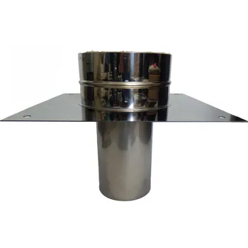 Komín DW základová deska pro komínový nástavec - DN 180 mm (třísložková základová deska pro komínové navýšení)