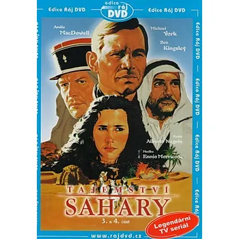 DVD film Tajemství Sahary 3. a 4. část - DVD