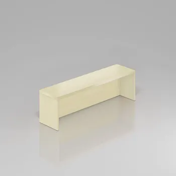 Recepce NABYTEK-DESIGNOVY.CZ - NKA12 12 - Pultová nástavba Komfort, 120x30x35 cm, javor