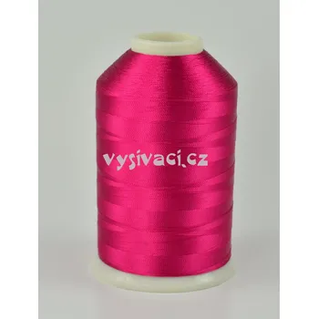 Nit vyšívací nitě růžová fuchsia ROYAL C450 návin 5000 metrů viskóza návin: 1 kón návin 5000m