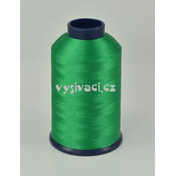 Nit vyšívací nit zelená ROYAL P116 5000m polyester návin: 1 kón návin 5000m