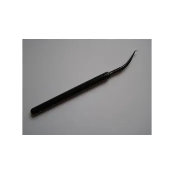 Přelarvovací lžička - černý plast