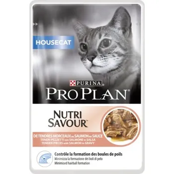 Krmivo pro kočku Purina Pro Plan Cat Housecat Nutrisavour Salmon