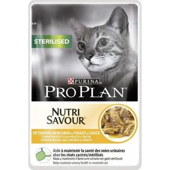 Krmivo pro kočku Purina Pro Plan Nutri Savour Cat Sterilised Chicken