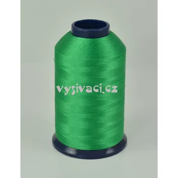 Nit vyšívací nit zelená ROYAL P115 5000m polyester návin: 1 kón návin 5000m