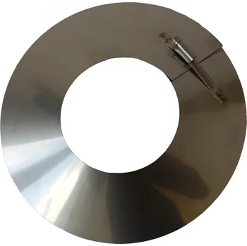 Komín DW límec - na DW 200 mm (vnitřní DN 265mm) (nerezový límec, lem)