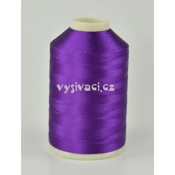 Nit vyšívací nitě fialová ROYAL C515 návin 5000 metrů viskóza návin: 1 kón návin 5000m