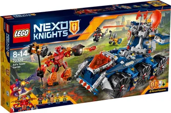 Stavebnice LEGO LEGO Nexo Knights 70322 Axlův věžový transportér