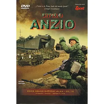 DVD film Bitva o Anzio - DVD