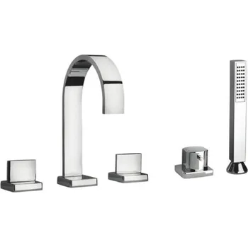 Vodovodní baterie Geos agt Stojánková vanová baterie čtyřotvorová 86.109 CR 86.109CR