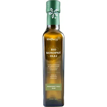 Rostlinný olej Wolfberry Konopný olej Bio 250 ml