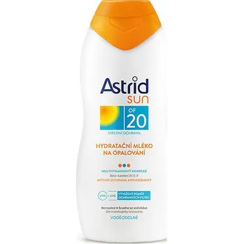 Přípravek na opalování Astrid Sun hydratační mléko na opalování SPF20 200 ml