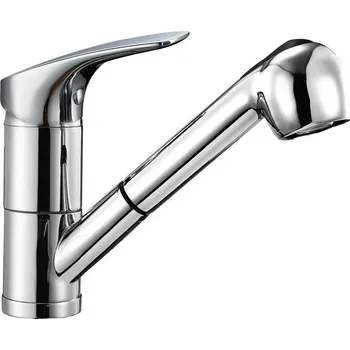 Vodovodní baterie Geos agt Dřezová stojánková baterie s výsuvnou sprchou GB 8940 CR GB8940CR