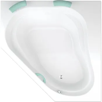 Vana Akrylátová vana TEIKO Korfu, rohová, 1500*1500, bílá, V111150N04T03001