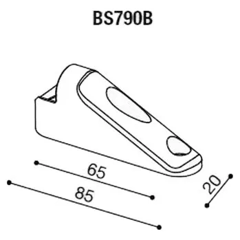 Zrcátko pro motocykl Rizoma Závitová redukce BS790B pro zpětná zrcátka RIZOMA pro motocykly BMW C600 Sport, černá (1sada) Černá