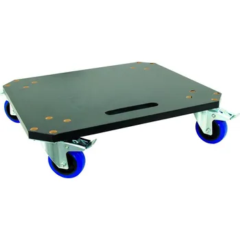 Obal pro zvukovou techniku Plošina MDF s kolečky, 2x brzda