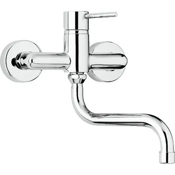 Vodovodní baterie Geos agt Nástěnná umyvadlová nebo dřezová baterie 78.501 CR 78.501CR