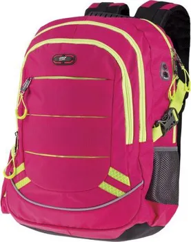 Školní batoh Easy školní batoh Pink and yellow