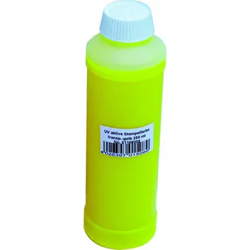 Modelářská barva UV razítkovací barva 250ml, žlutá