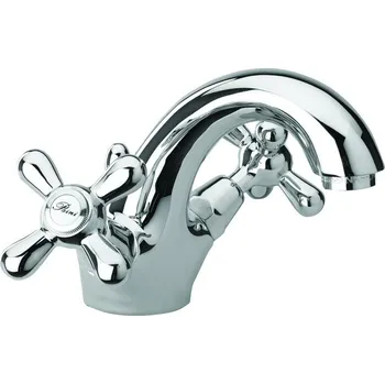 Vodovodní baterie Geos agt Umyvadlová stojánková baterie s 5/4" výpustí s keramickým mechanismem 17.243 CR 17.243CR