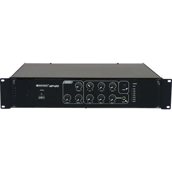 Hi-Fi Zesilovač Omnitronic MP-120, zesilovač, 120 W, 100 V