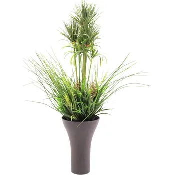 umělá květina Umělá Tráva vysoká s květináčem, 90 cm