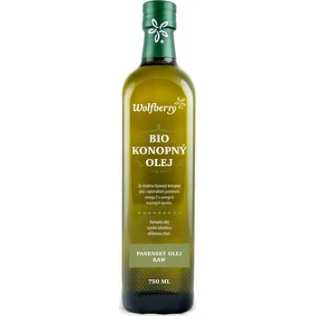 Rostlinný olej Wolfberry Konopný olej Bio 750 ml