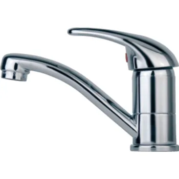 Vodovodní baterie Geos agt Stojánková umyvadlová baterie s otočným ramínkem bez výpustí GS 5901 CR GS5901CR