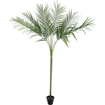 umělá květina Umělá palma Areca s velkými listy, 180cm