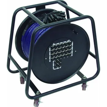 Audio kabel Multicore kabel s navijákem 24 IN/4 OUT XLR, 30 m