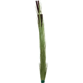 umělá květina Umělá travina Zblochan vodní, světle zelený s pupeny, 152 cm