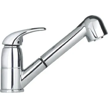 Vodovodní baterie Geos agt Stojánková dřezová baterie s výsuvnou sprchou 65.568 CR 65.568CR