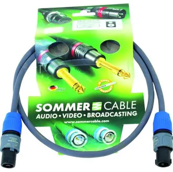 Audio kabel Sommer cable ME25-225-0100, speakon 2,5 mm2