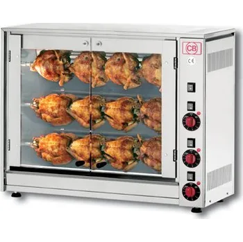 Kuchyňský gril Elektrický gril na kuřata E-12P-S3