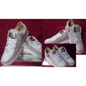 Dámské tenisky Balada boty Silver stříbrné 39 a 41 (Dámská obuv)