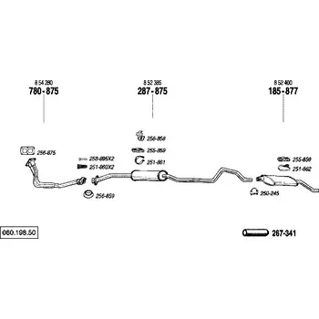 nosný (montážní) držák Bosal 251-862