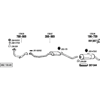nosný (montážní) držák Bosal 251-020