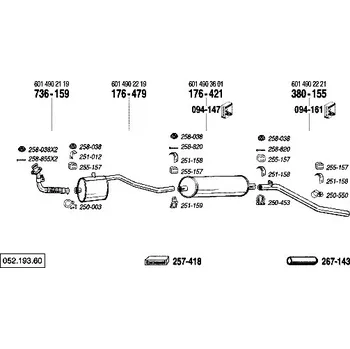 nosný (montážní) držák Bosal 251-159