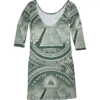 Dámské šaty šaty Illuminati