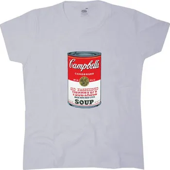 Dámské oblečení Campbell's Soup tričko dámské